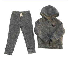 Children’s Place Toddler Grey “B Cool” Sweatsuit Set